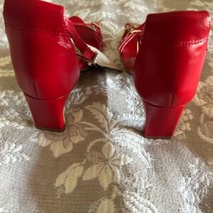 BARED footwear red heel